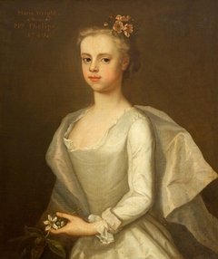 Called Maria Wright, Mrs Edward Phelips V (1730-1793) as a Girl by attributed to Michael Dahl