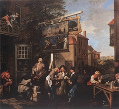 Canvassing for Votes by William Hogarth