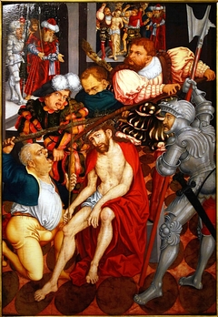 Christ crowned with Thorns by Lucas Cranach the Elder