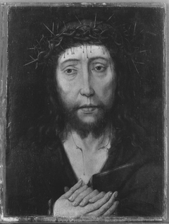 Christ with crown of thorns by Dieric Bouts d Ä