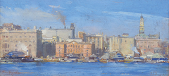 Circular Quay by Tom Roberts