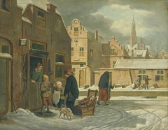 City View in the Winter by Dirk Jan van der Laan