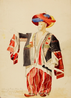 Costume of Beder Khan Bey by Miner Kilbourne Kellogg