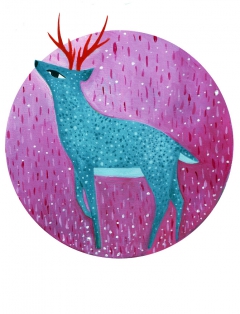 Deer by Sigrid Rodli