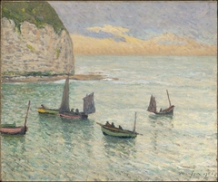 Departure of Fishing Boats, Yport