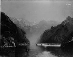 Der Königsee mit Schönfeldspitze by Anton Hlávacek