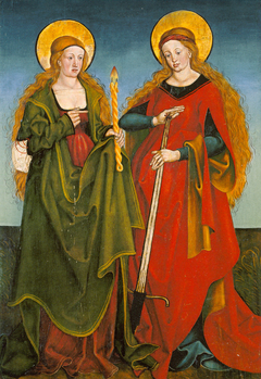 Die Heiligen Genoveva und Lucia