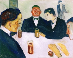 Drinkers by Edvard Munch