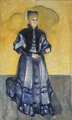 Elisabeth Förster-Nietzsche by Edvard Munch