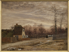 Evening after a Thaw. Taabæk, North of Copenhagen by Vilhelm Kyhn