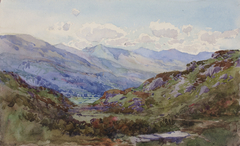 From above Pont-y-Pant by George Elbert Burr