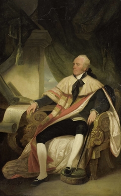 Gilbert Elliot, eerste graaf van Minto (1751-1814). Onderkoning van Brits-Indië en gouverneur-generaal van Nederlands Oost-Indië (1812-14) by George Chinnery