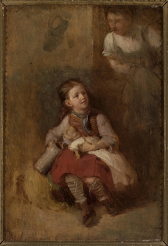 Girl with a doll