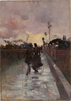 Going home (The Gray and Gold) by Charles Conder