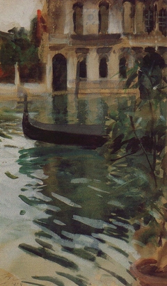 Gondola in Front of the Palazzo Barbaro by Anders Zorn