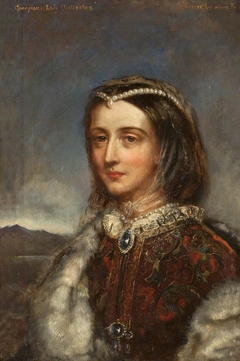 Henrietta Georgiana Marcia Lascelles Iremonger, Lady Chatterton (1806 – 1876), Mrs Edward Heneage Dering by Rebecca Dulcibella Orpen