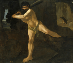 Hercules and the Erymanthian Boar by Francisco de Zurbarán