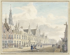 Het stadhuis van Leiden by Jan de Beijer