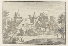 Huis Pot bij Nivelles by Josua de Grave