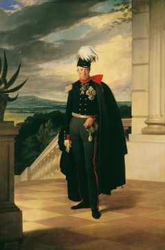 Kaiser Franz I. von Österreich in preußischer Generalsuniform by Friedrich von Amerling