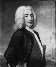 Karl Mårten Fleetwood (1703-1751), baron, governor, married to Maria Eleonora Stralenberg by Johan Henrik Scheffel
