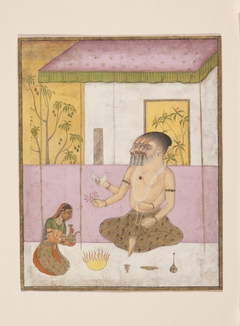 Khambhavati Ragini: Folio from a ragamala series (Garland of Musical Modes) by Anonymous