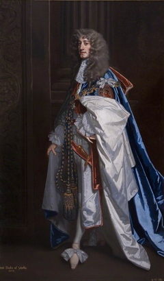 King James II (1633–1701) as Duke of York, in his Garter Robes by Peter Lely
