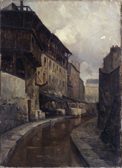 La Bièvre, rue de Valence by Germain Eugène Bonneton