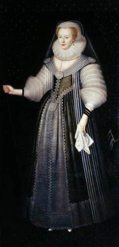 Lady Frances Howard, Duchess of Lennox and Richmond (1578-1639) by Unknown Artist