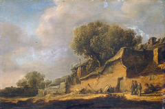 Landscape with a Peasant Cottage by Jan van Goyen