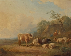 Landscape with Animals by James de Rijk