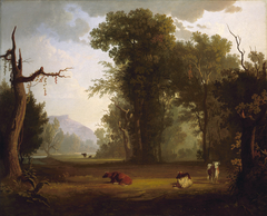Landscape with Cattle by George Caleb Bingham