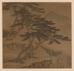 Landscapes in the styles of old masters by Gao Cen