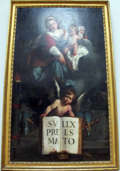 Madonna of Justine by Bernardo Strozzi