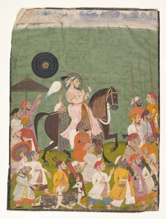 Maharana Jagat Singh II in Procession by Anonymous