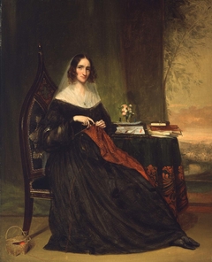 Mrs. Abbott Lawrence (Katherine Bigelow) by Chester Harding