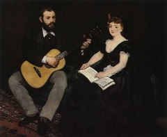 Music Lesson by Edouard Manet