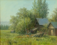 Old Whitefish Farm by Nicholas Oberling