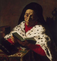Old Woman Reading by Jan Lievens