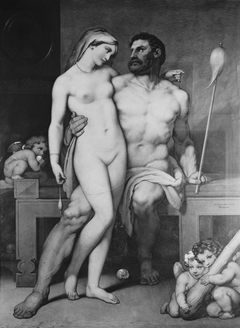 Omphale and Hercules by Josef Anton Gegenbauer