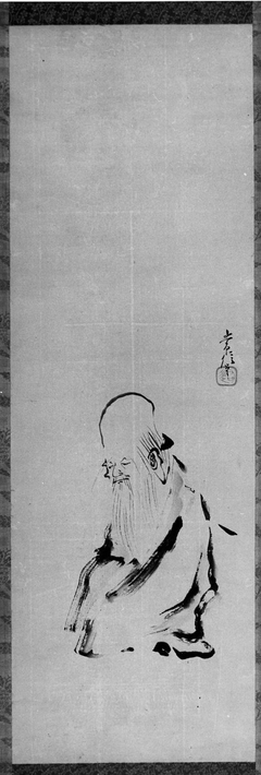 Painting of Jurōjin by Kanō Tsunenobu