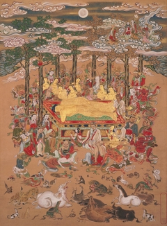 Parinirvana of Sakyamuni, the Historical Buddha