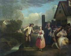 Peasants outside an Inn by Anonymous