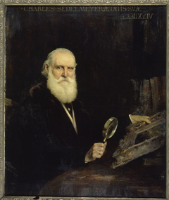 Portrait de Charles Sedelmeyer (1837-1925), marchand de tableaux by Gabriel Ferrier