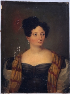 Portrait de femme (époque Restauration). by Anonymous