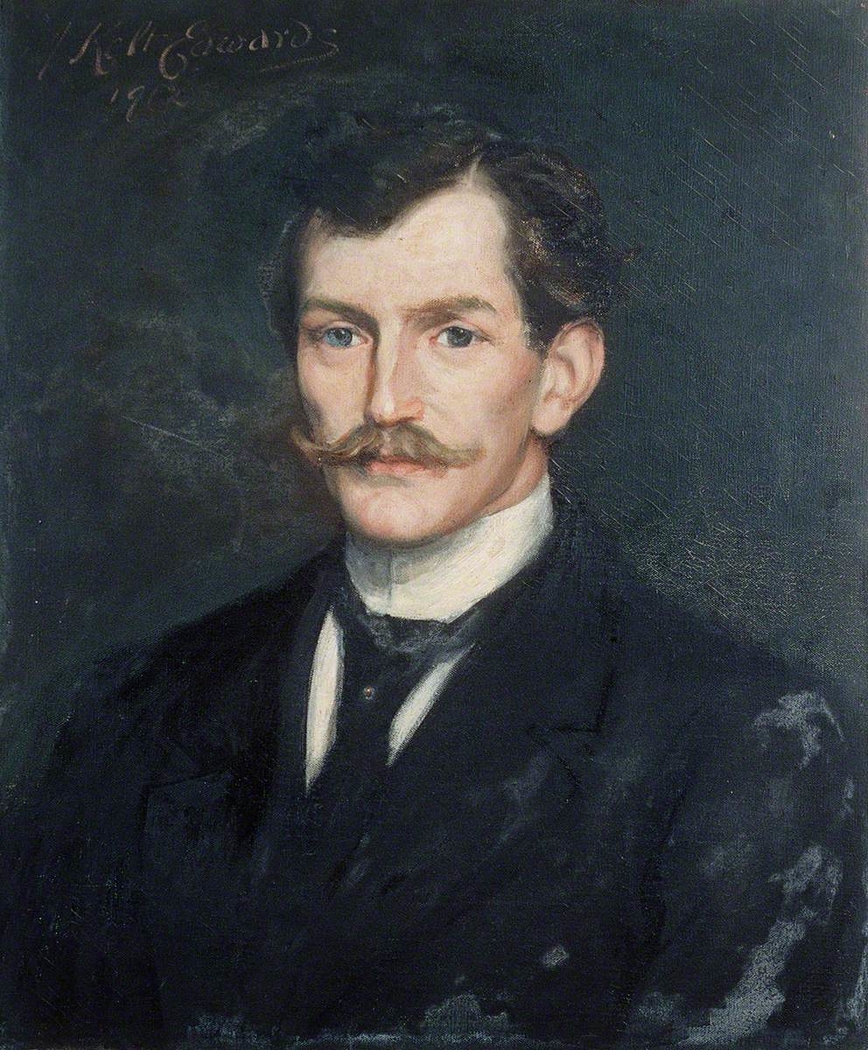 Portrait of a Young Man with a Moustache