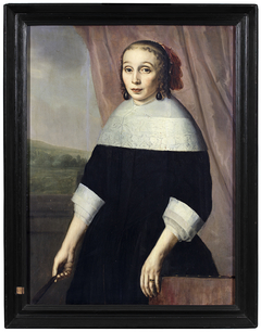 Portrait of Anna Varvers (1578- ) by onbekend