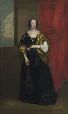 Portrait of Anne Cavendish, Lady Rich (1612-1638) by Anthony van Dyck
