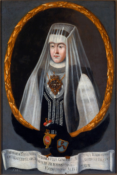 Portrait of Barbara Radziwiłł née Koła Wolska (?–1550), mother of queen Barbara Radziwiłł by Anonymous