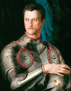 Portrait of Cosimo I dei Medici in armour.